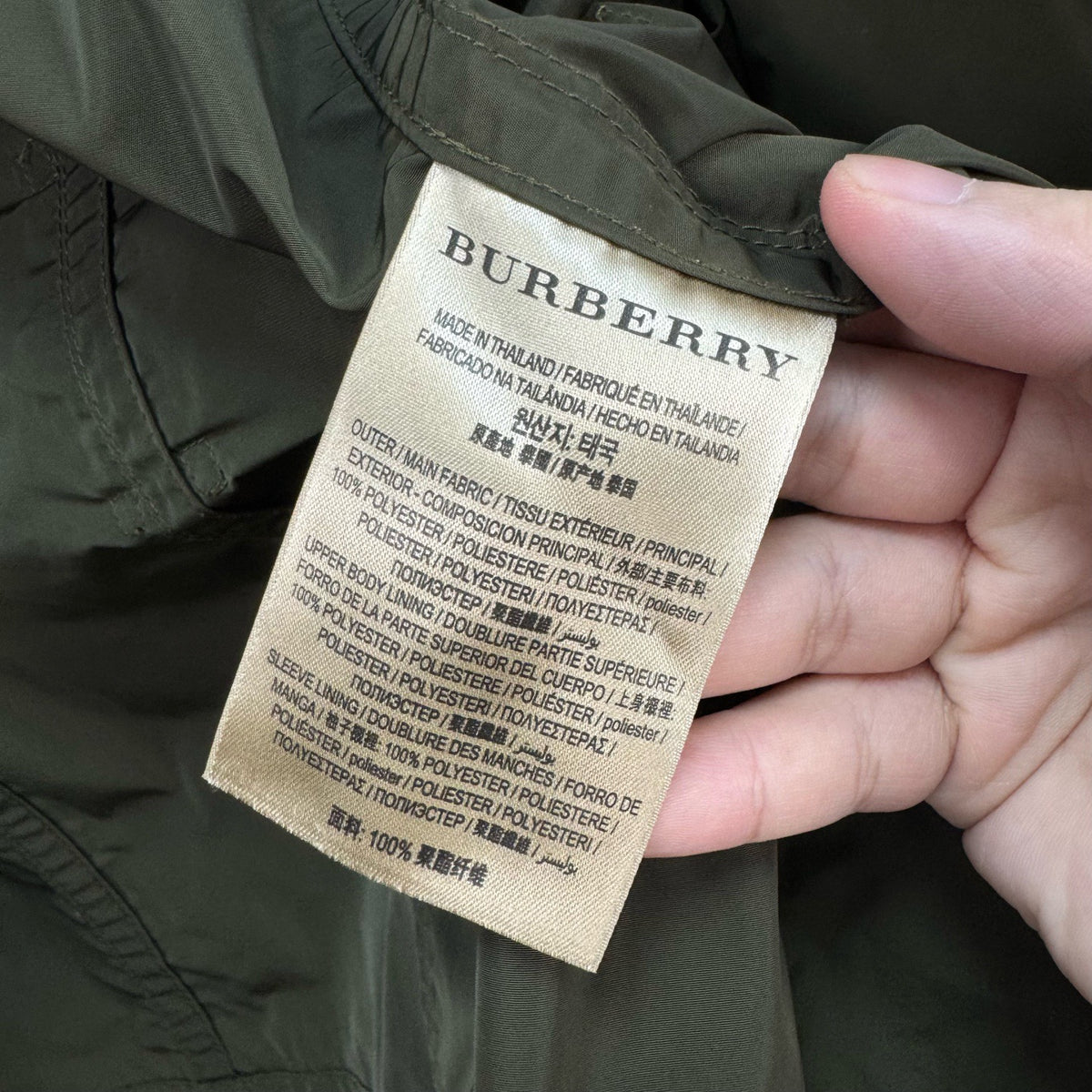 Burberry - Other - Polyester - Green - (6)
