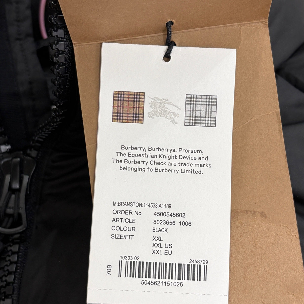 Burberry - Other - Polyester - Multicolour - (XXL)