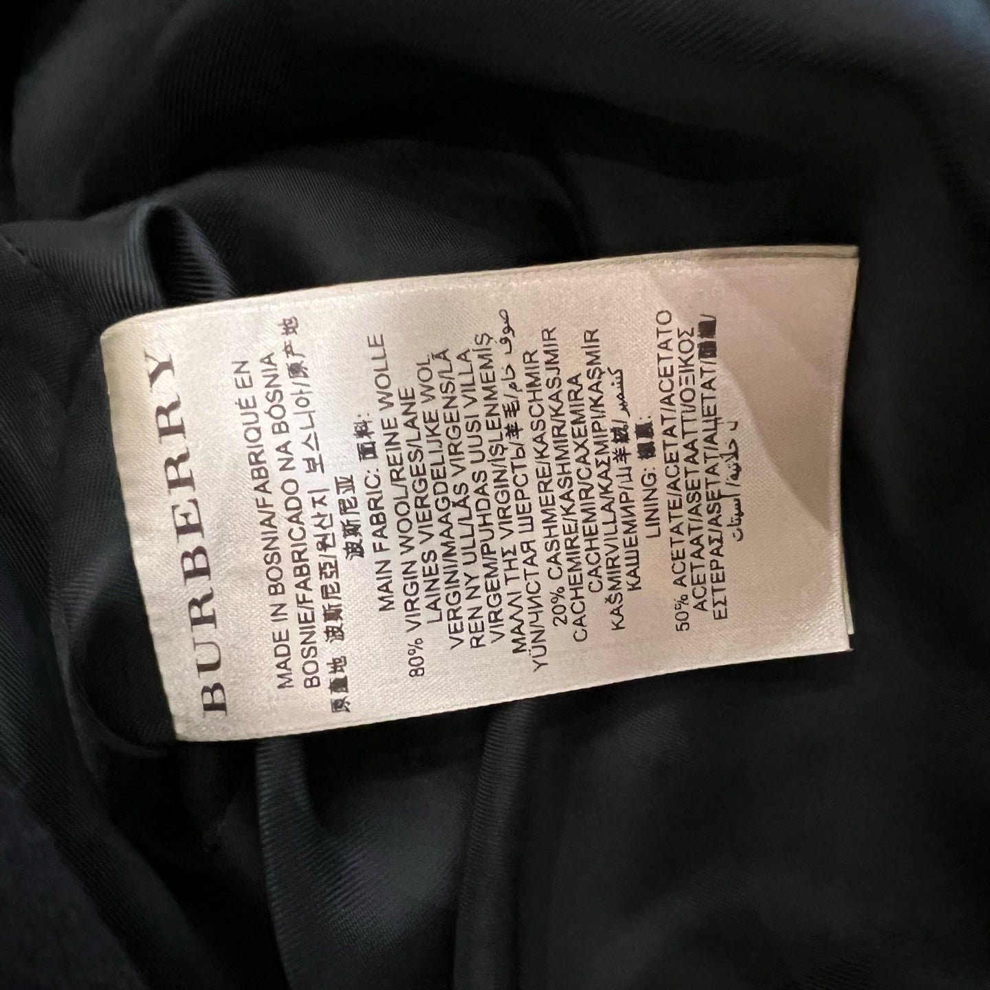 Burberry - Other - Wool - Black - (UK 6)
