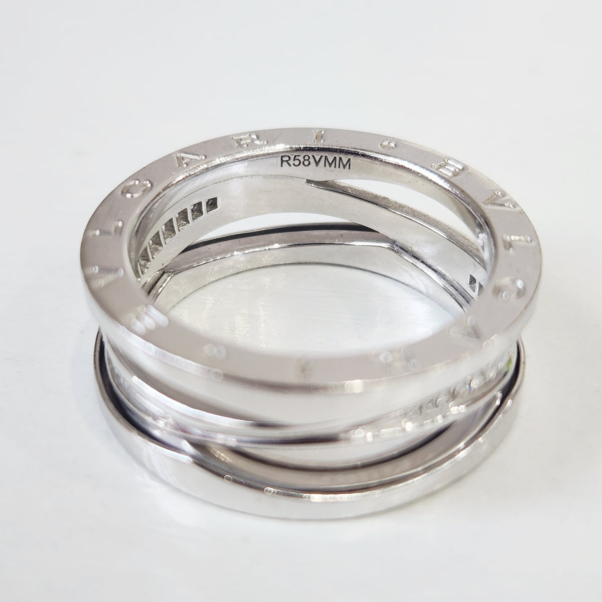 Bvlgari - B.zero1 - White gold - Silver - (63)