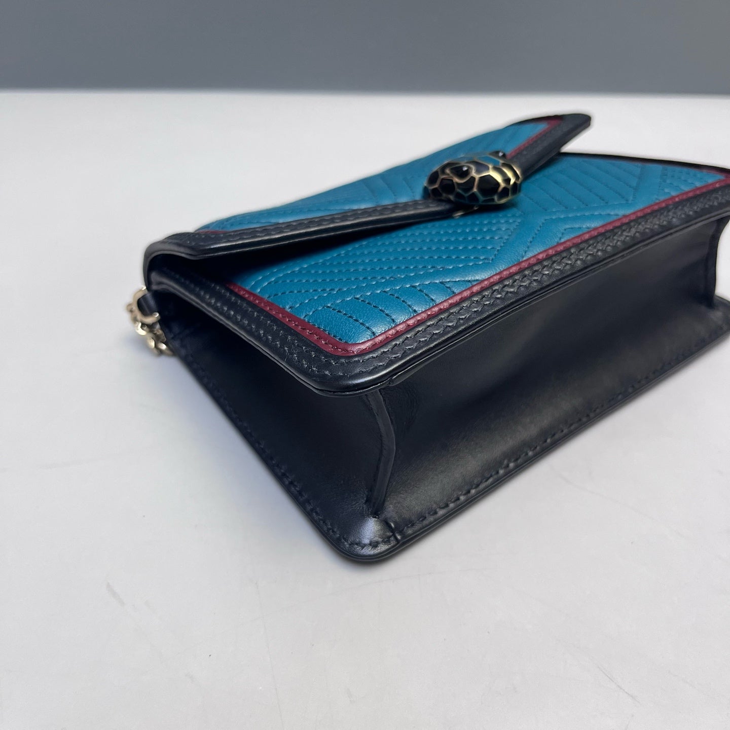Bvlgari - Serpenti Forever Accordion Bag - Calfskin leather - Multicolour - (mini)