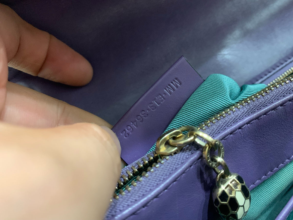Bvlgari - Serpenti Forever - Leather - Purple - (medium)