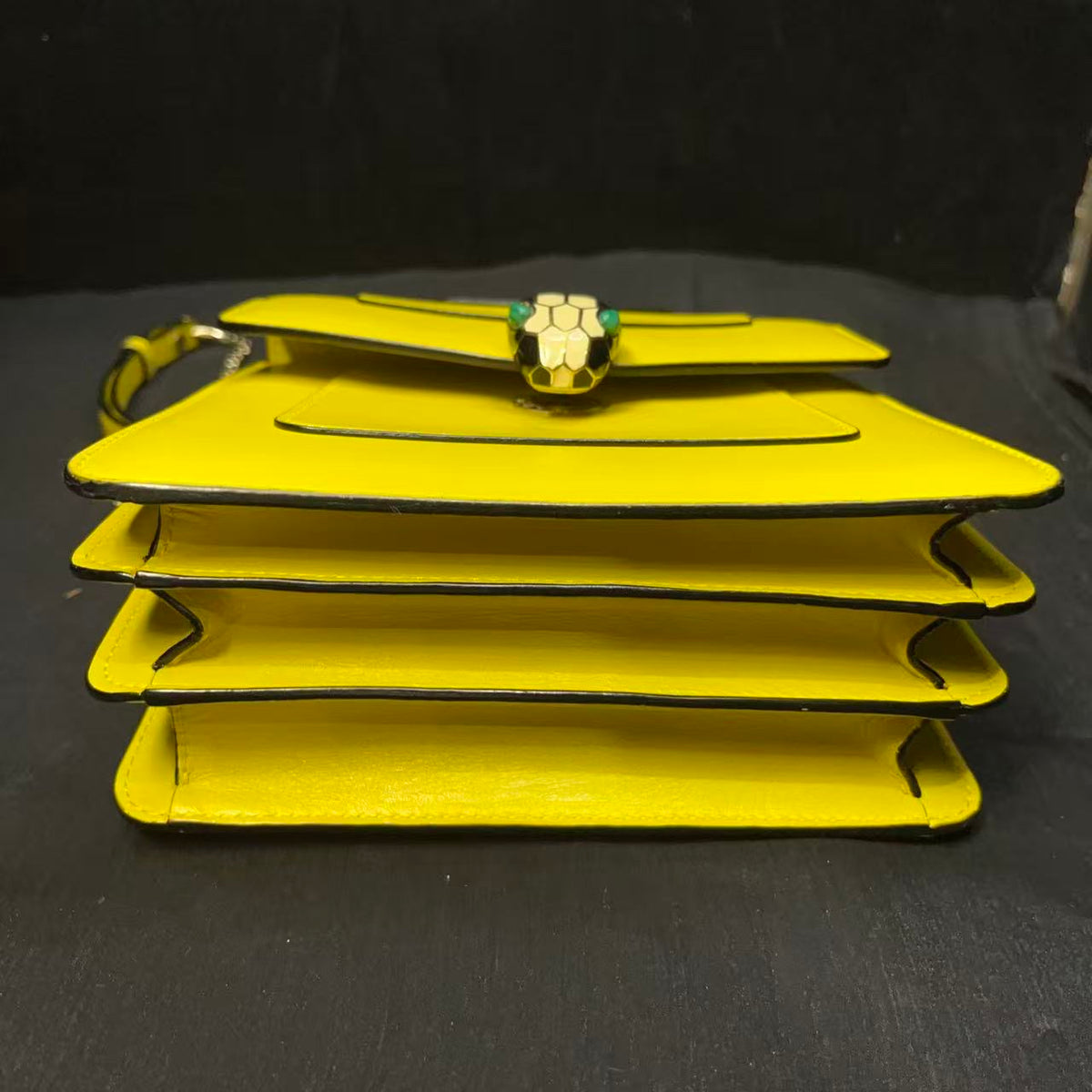 Bvlgari - Serpenti Forever - Leather - Yellow