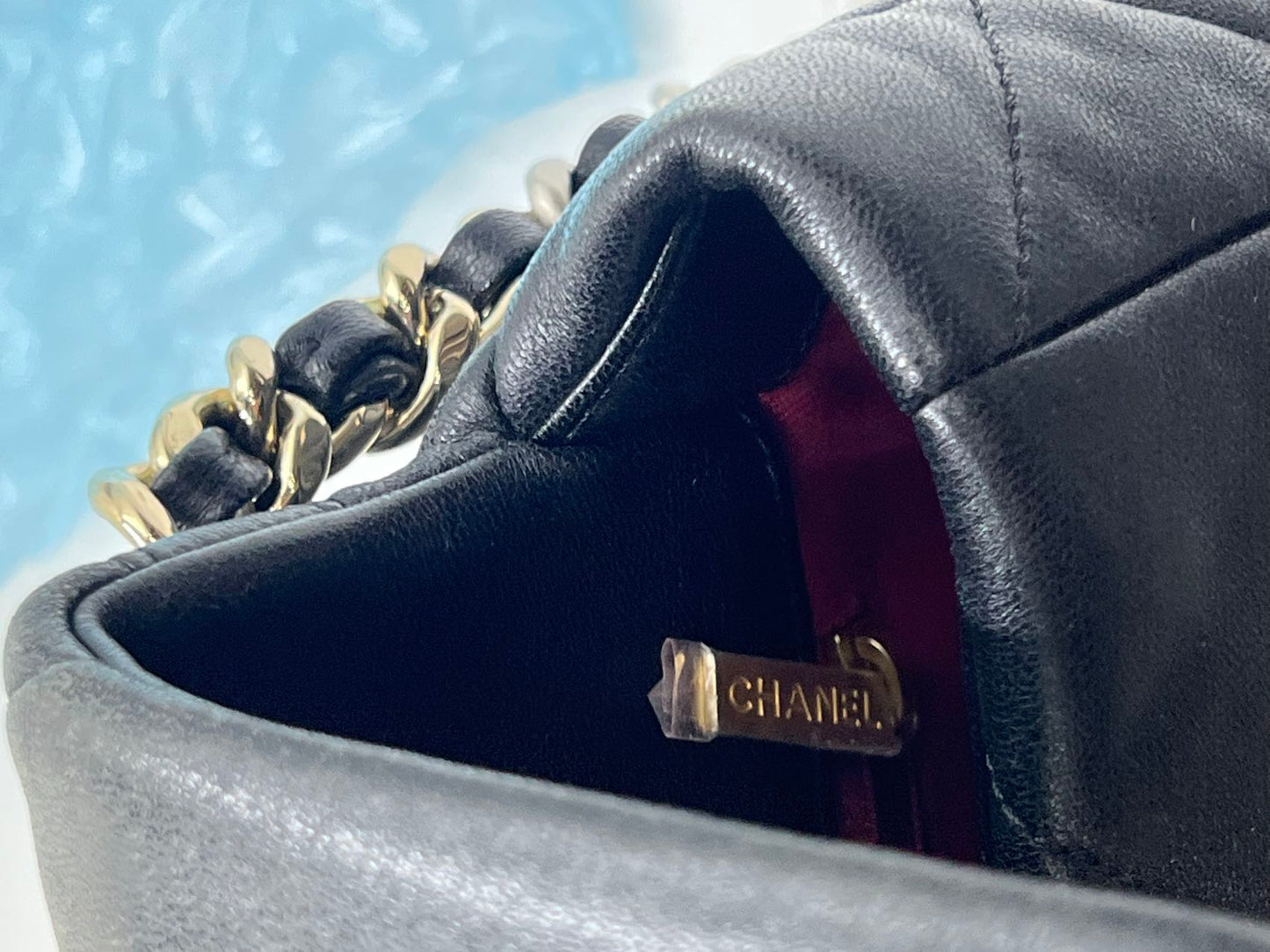 Chanel - 19 Bag - Leather - Black - (mini)