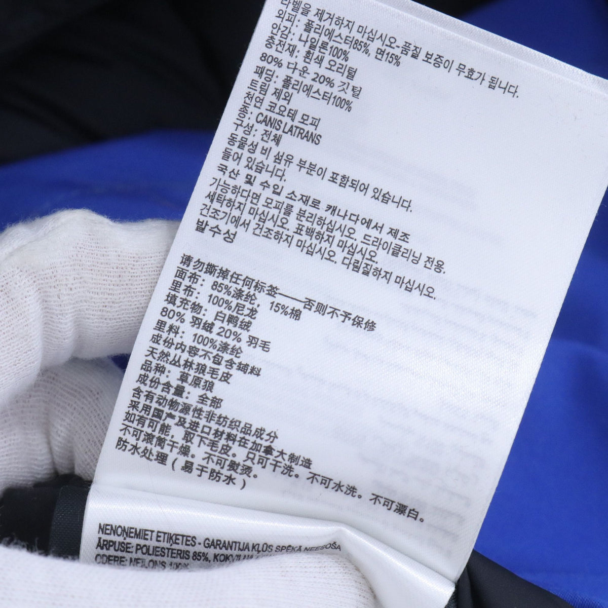 Canada Goose - Expedition - Polyester - Blue - (XS)