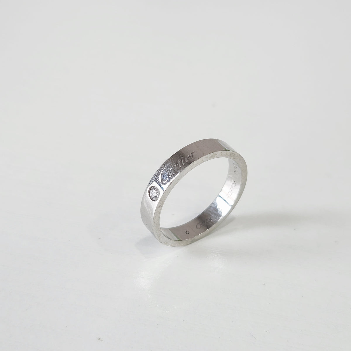 Cartier - C de Cartier - Platinum - Silver - (57)