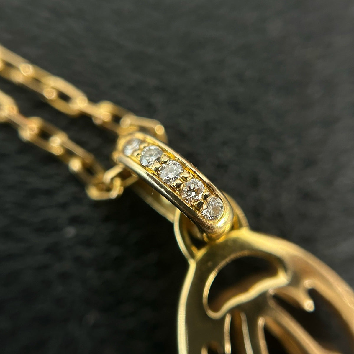Cartier - Double C de Cartier - 18K rose gold with diamond accents - Pink