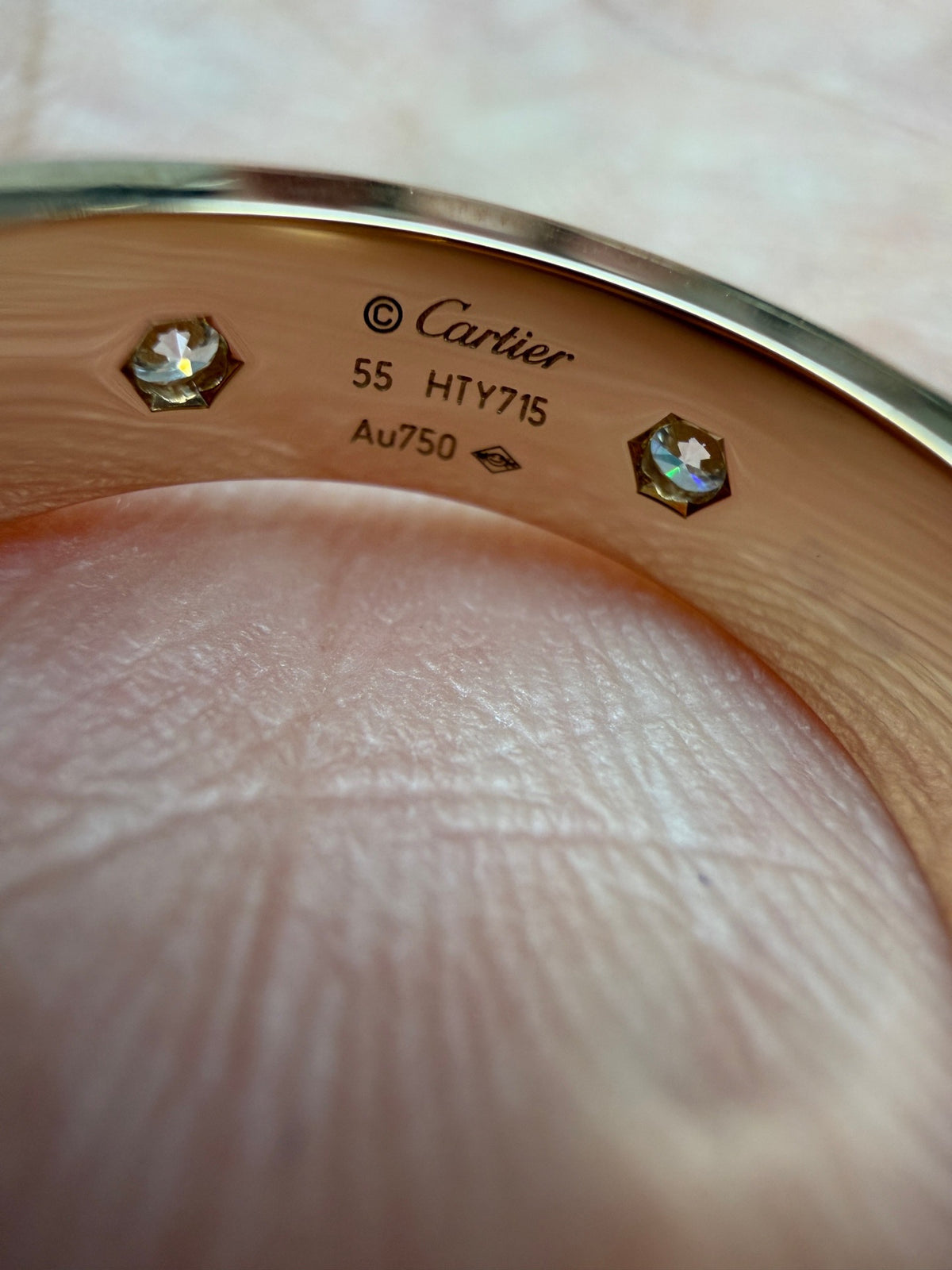 Cartier - Love - Pink gold - Gold - (55)