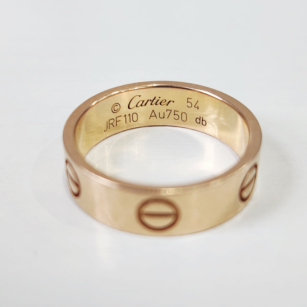 Cartier - LOVE Ring Wide - 18K rose gold - Pink - (54)
