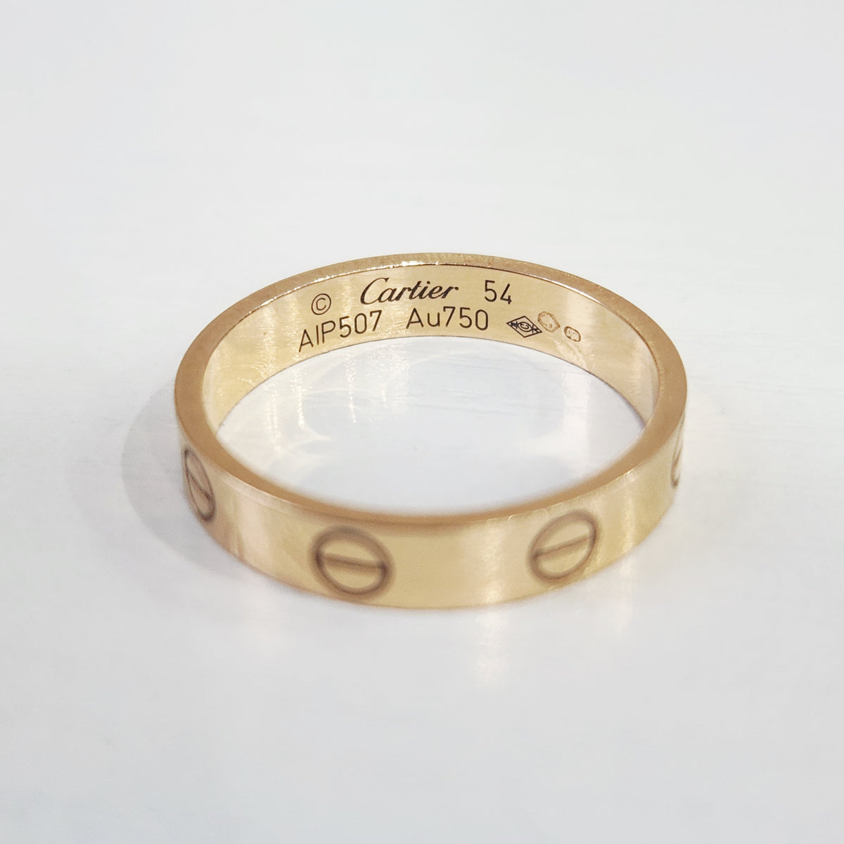 Cartier - LOVE Wedding Band Narrow - 18K rose gold - Gold - (54)