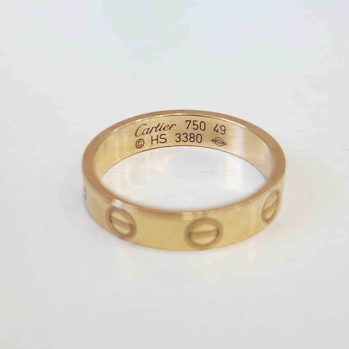 Cartier - LOVE wedding band Narrow - 18K rose gold - Pink - (49)