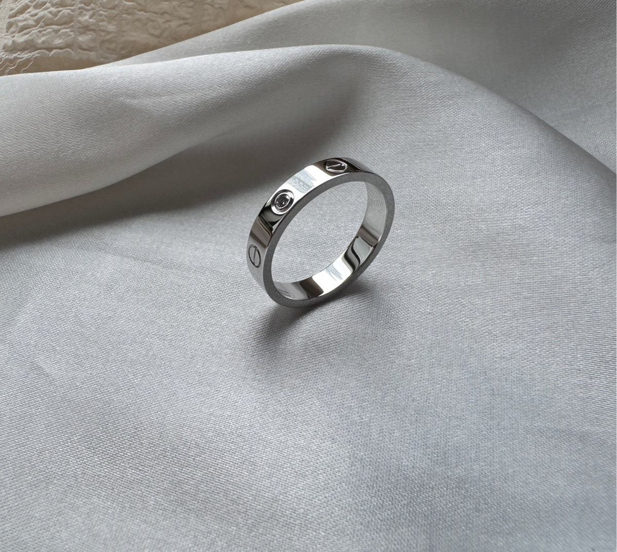 Cartier - Love - White gold - Silver - (55)
