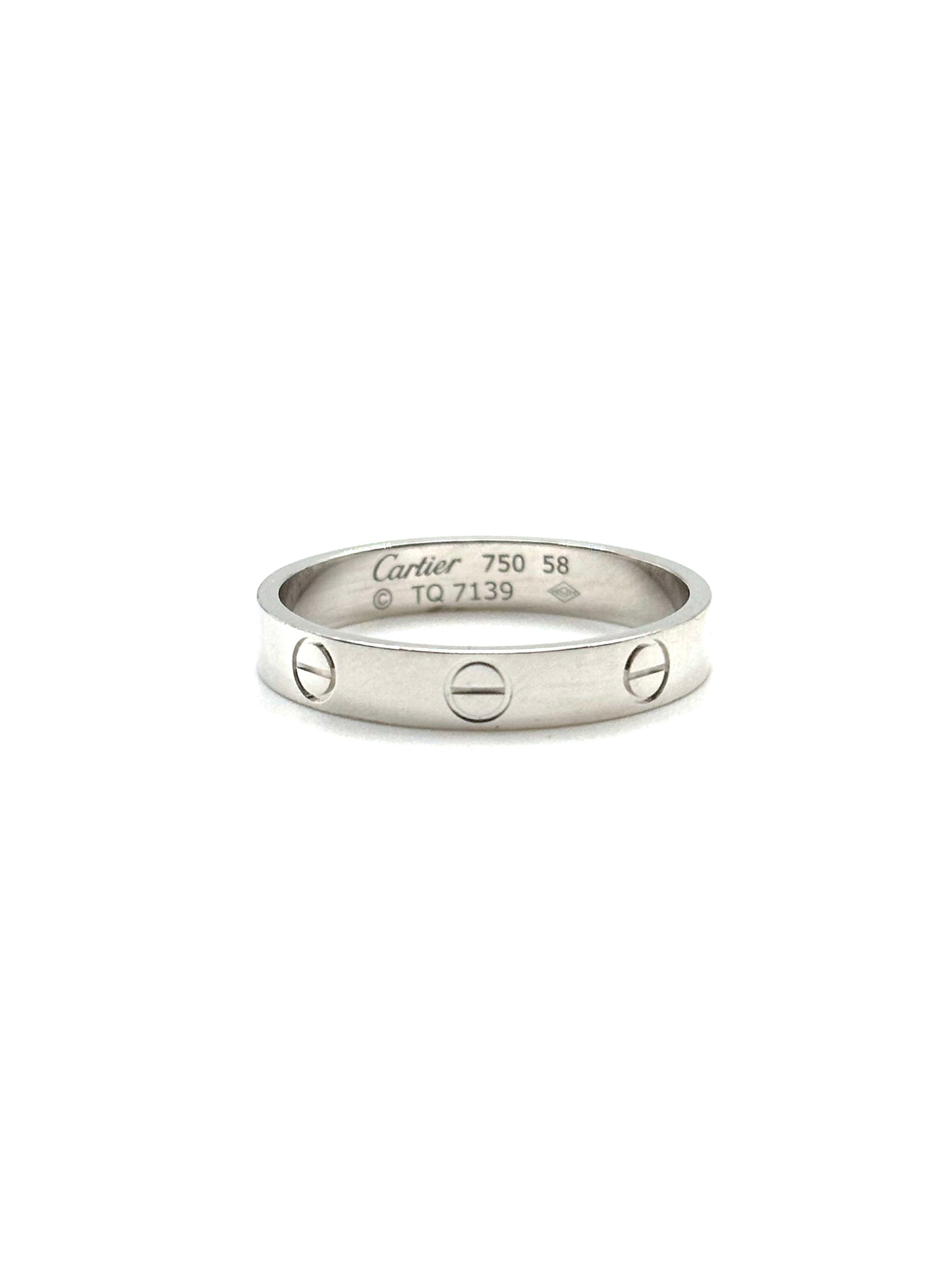 Cartier - Love - White gold - Silver - (58)