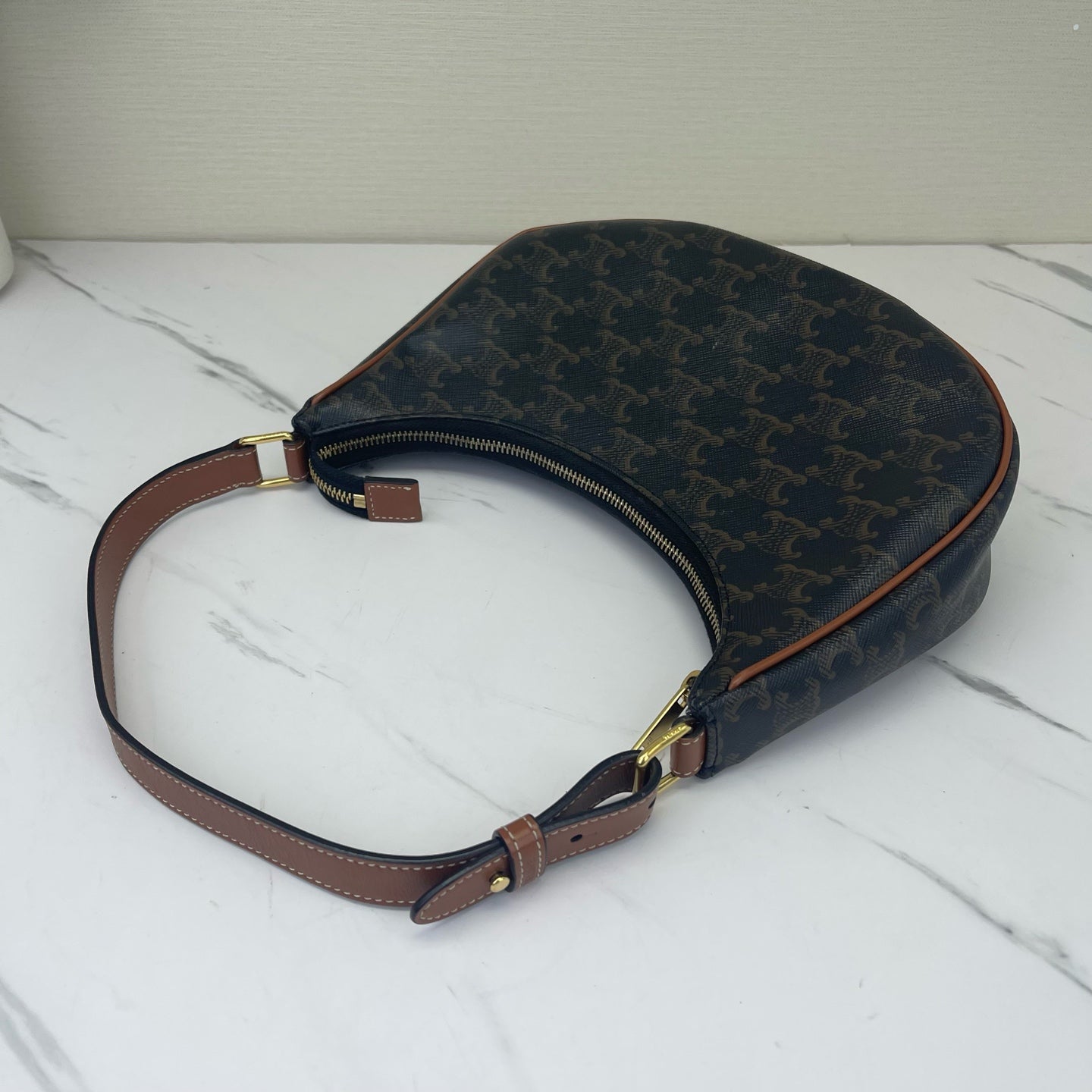 Celine - AVA - Leather - Brown - (small)