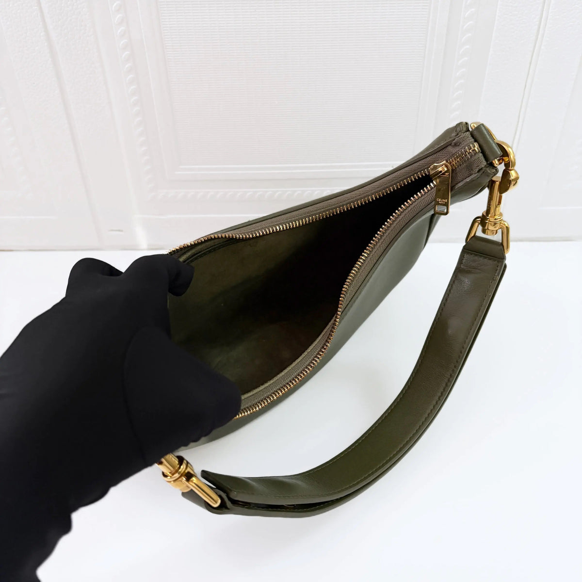 Celine - Ava - Leather - Green - (small)