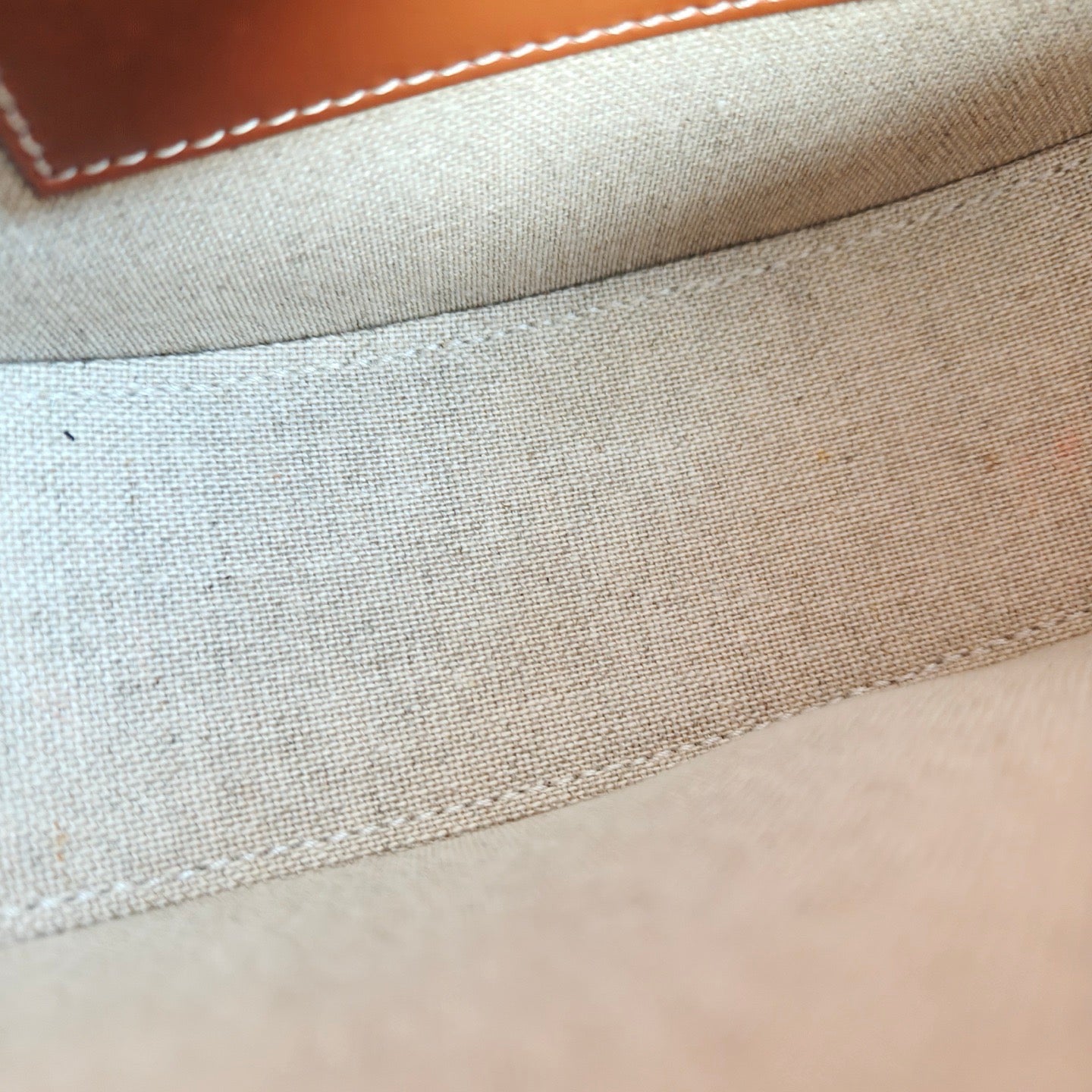 Celine - Basace Triomphe Moon Bag - Canvas and leather - Brown and Beige - (mini)