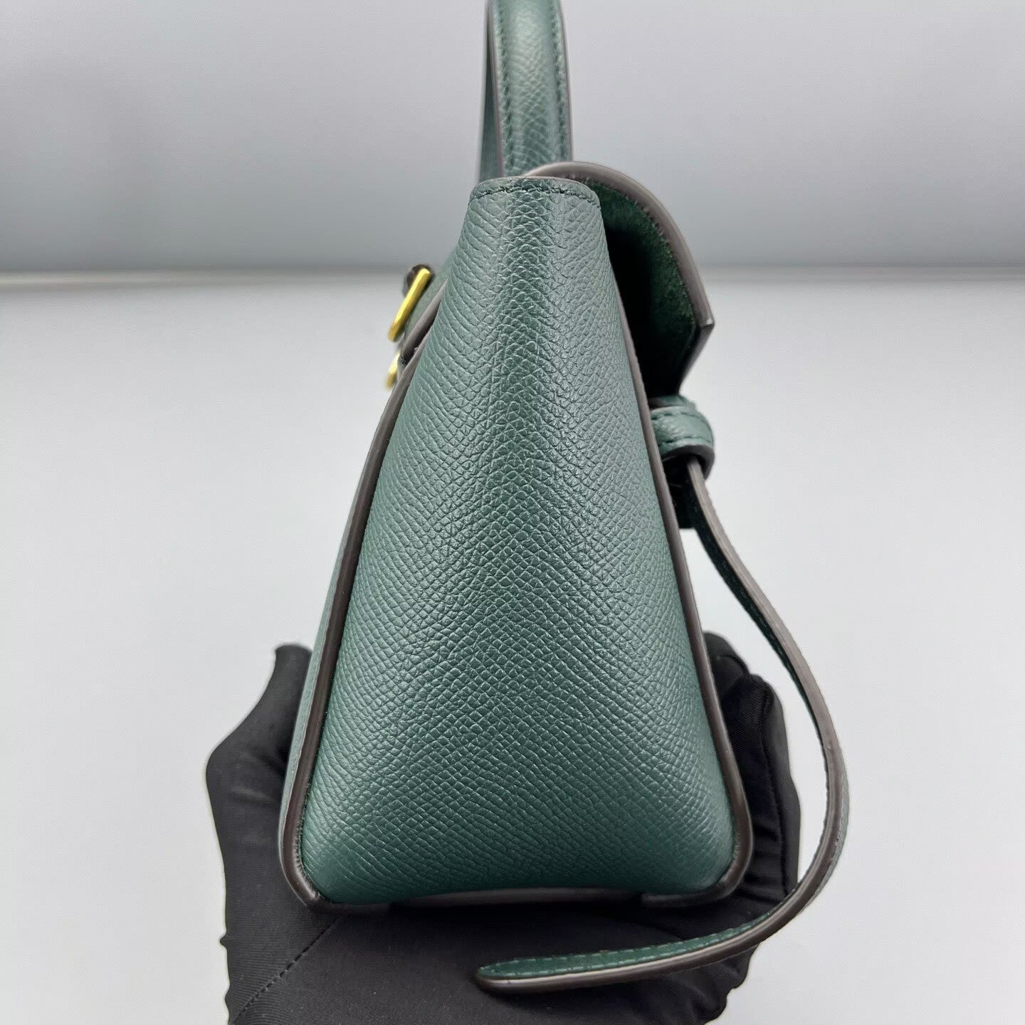 Celine - Belt Bag - Grained leather - Dark Green - (mini)