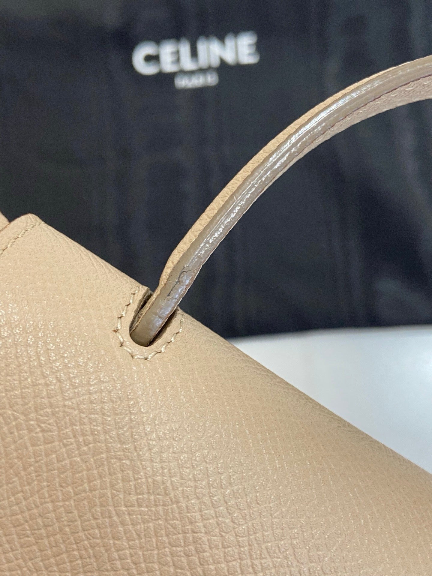 Celine - Belt Bag - Leather - Beige - (mini)
