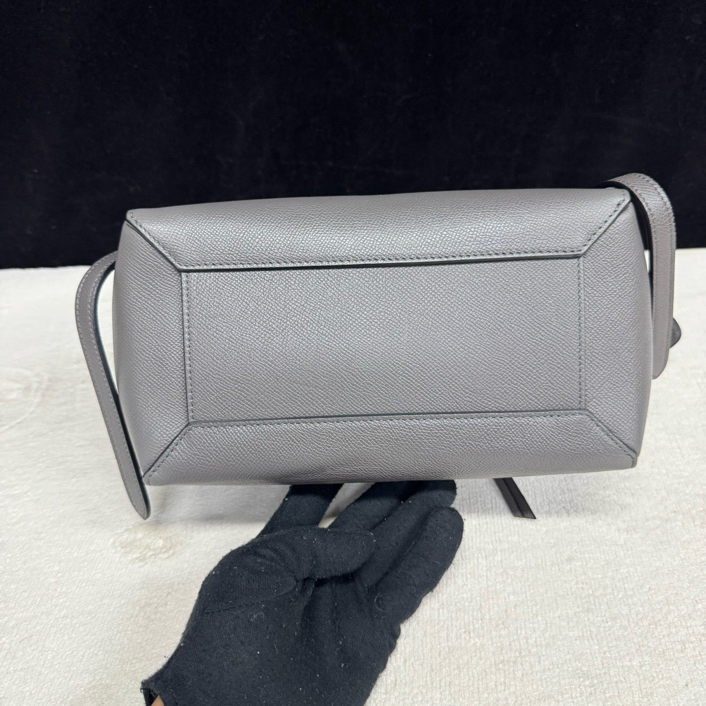 Celine - Belt Bag - Leather - Grey - (Micro)
