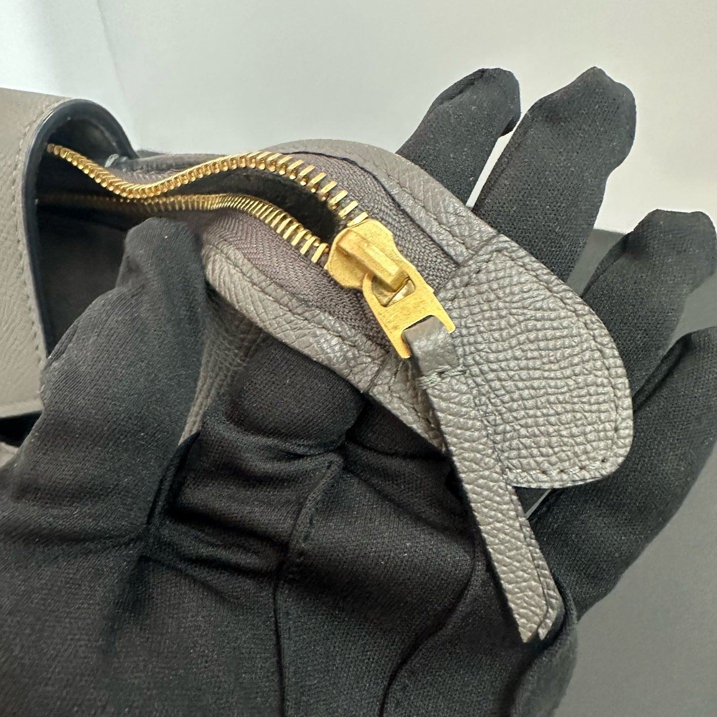 Celine - Belt Bag - Leather - Grey - (mini)