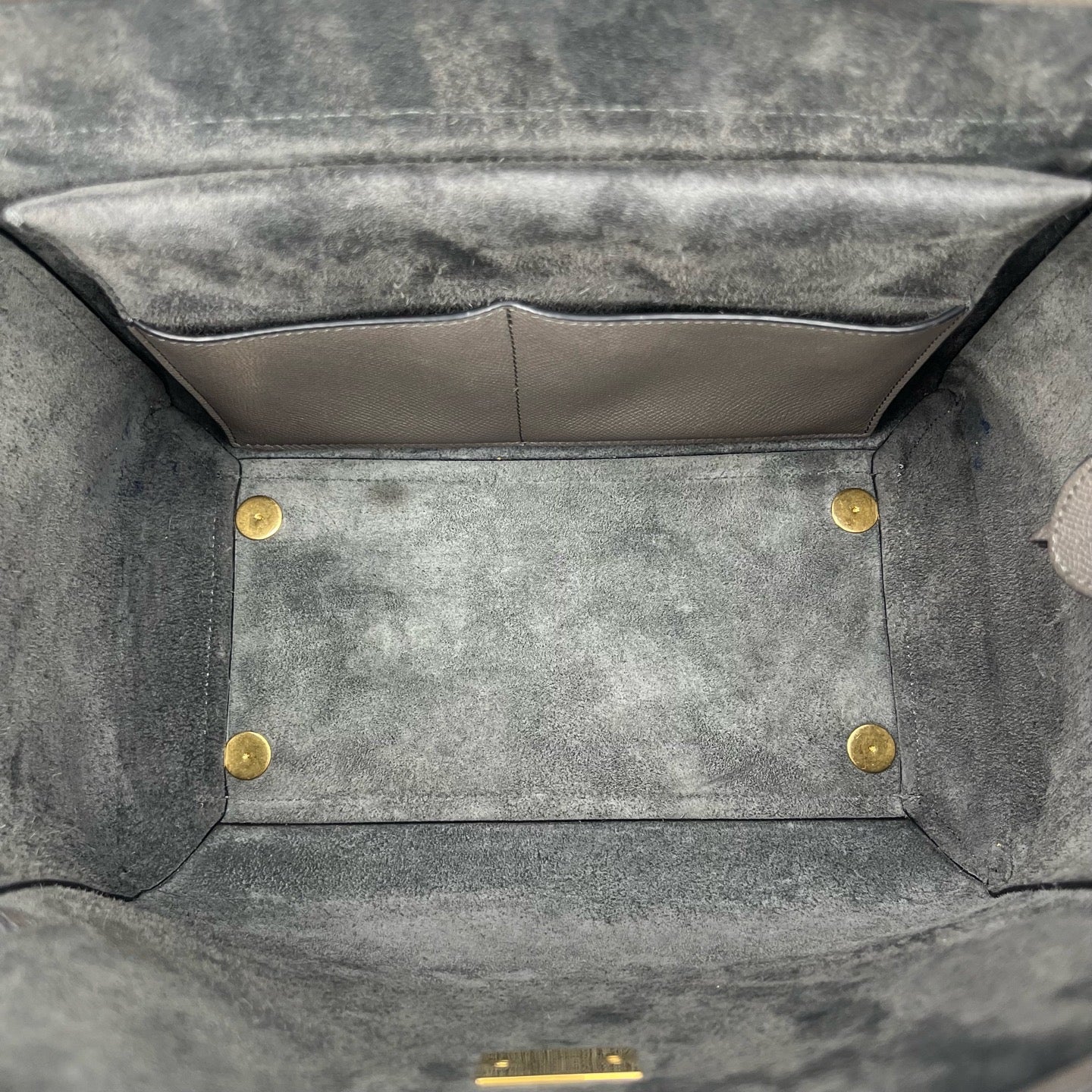 Celine - Belt Bag - Leather - Grey - (small)