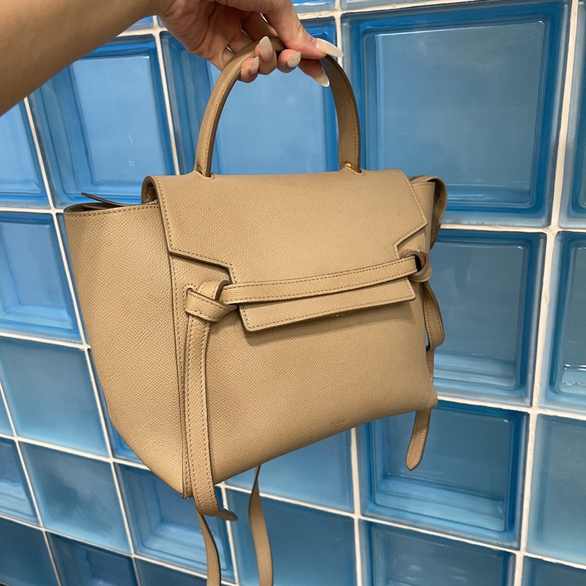 Celine - Belt Bag Micro - Leather - Beige - (small)