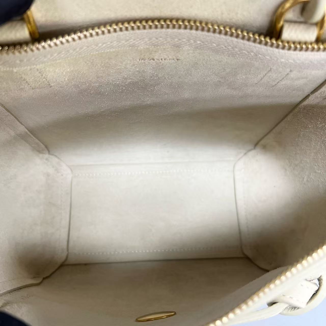 Celine - Belt Bag Nano - Grained calfskin leather - Beige - (Nano)