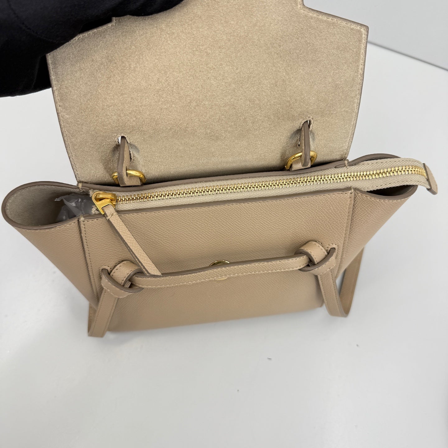 Celine - Belt Bag Nano - Leather - Beige - (mini)