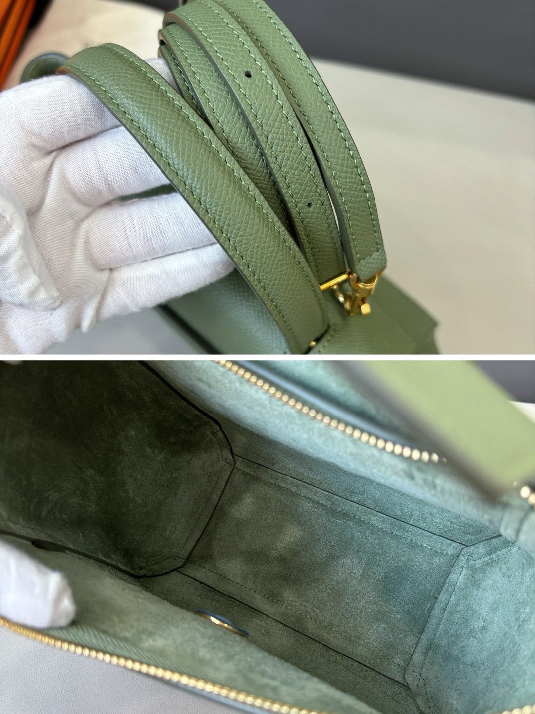 Celine - Belt Bag Nano - Leather - Green - (mini)