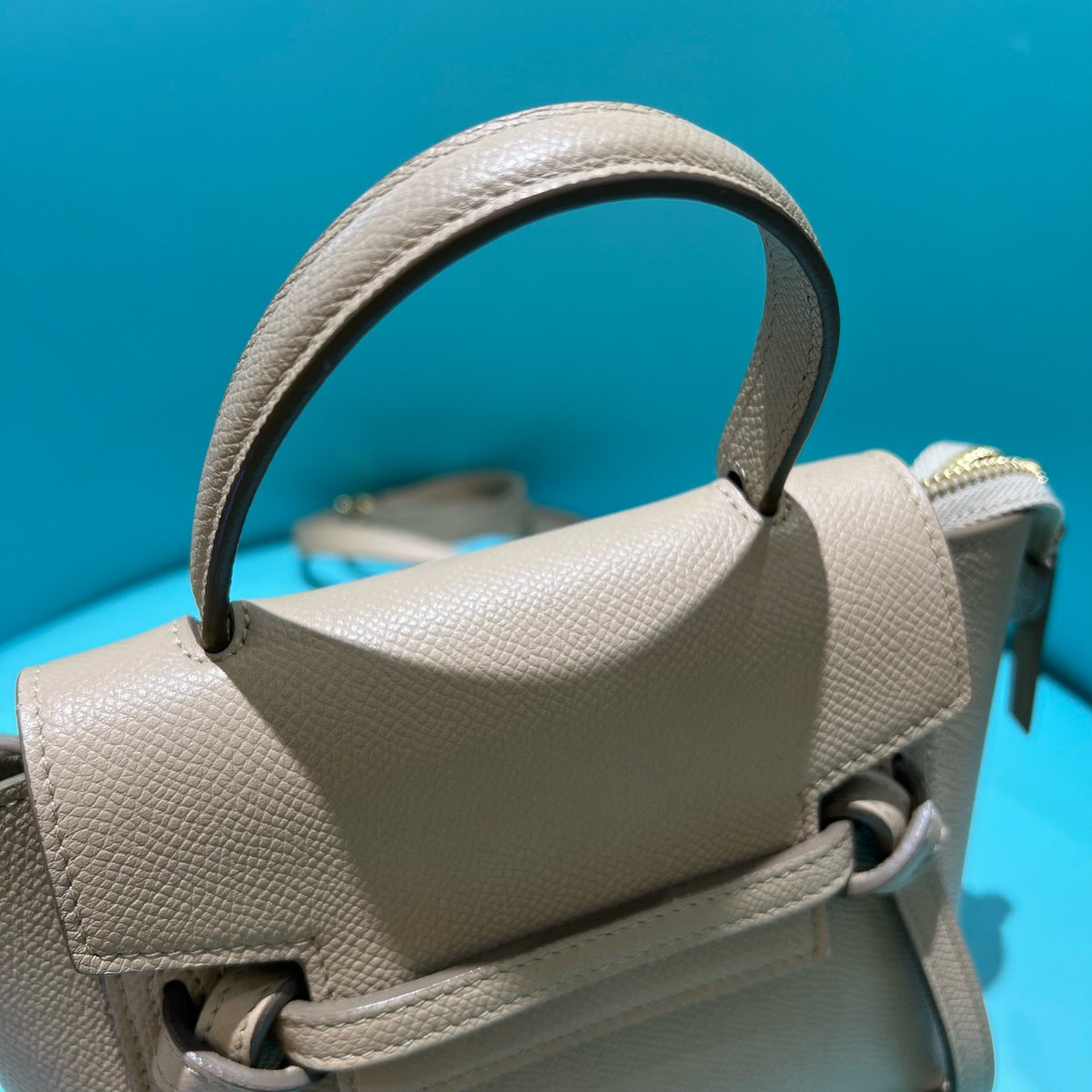 Celine - Belt Bag Pico - Leather - Grey - (mini)