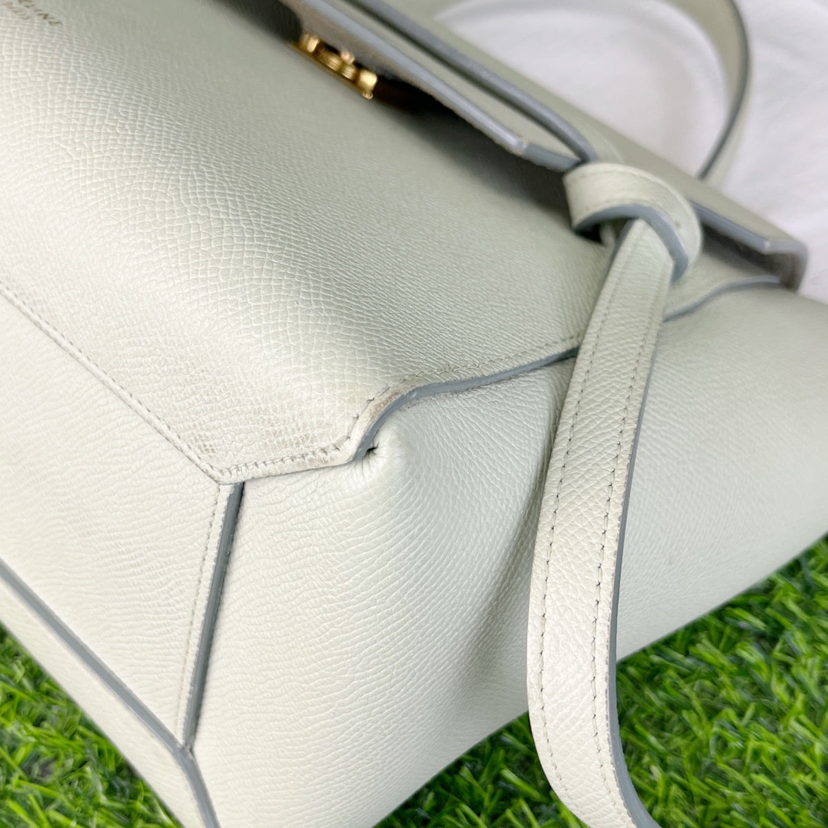Celine - Belt Bag Small - Leather - Green - (small)