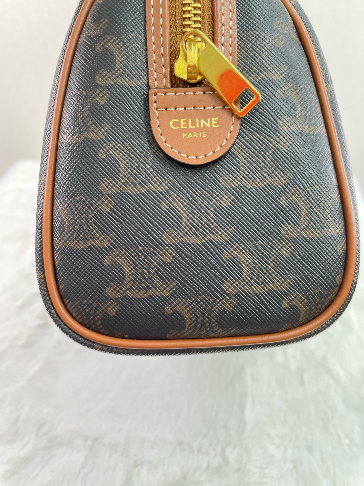 Celine - Boston - Leather - Brown - (mini)