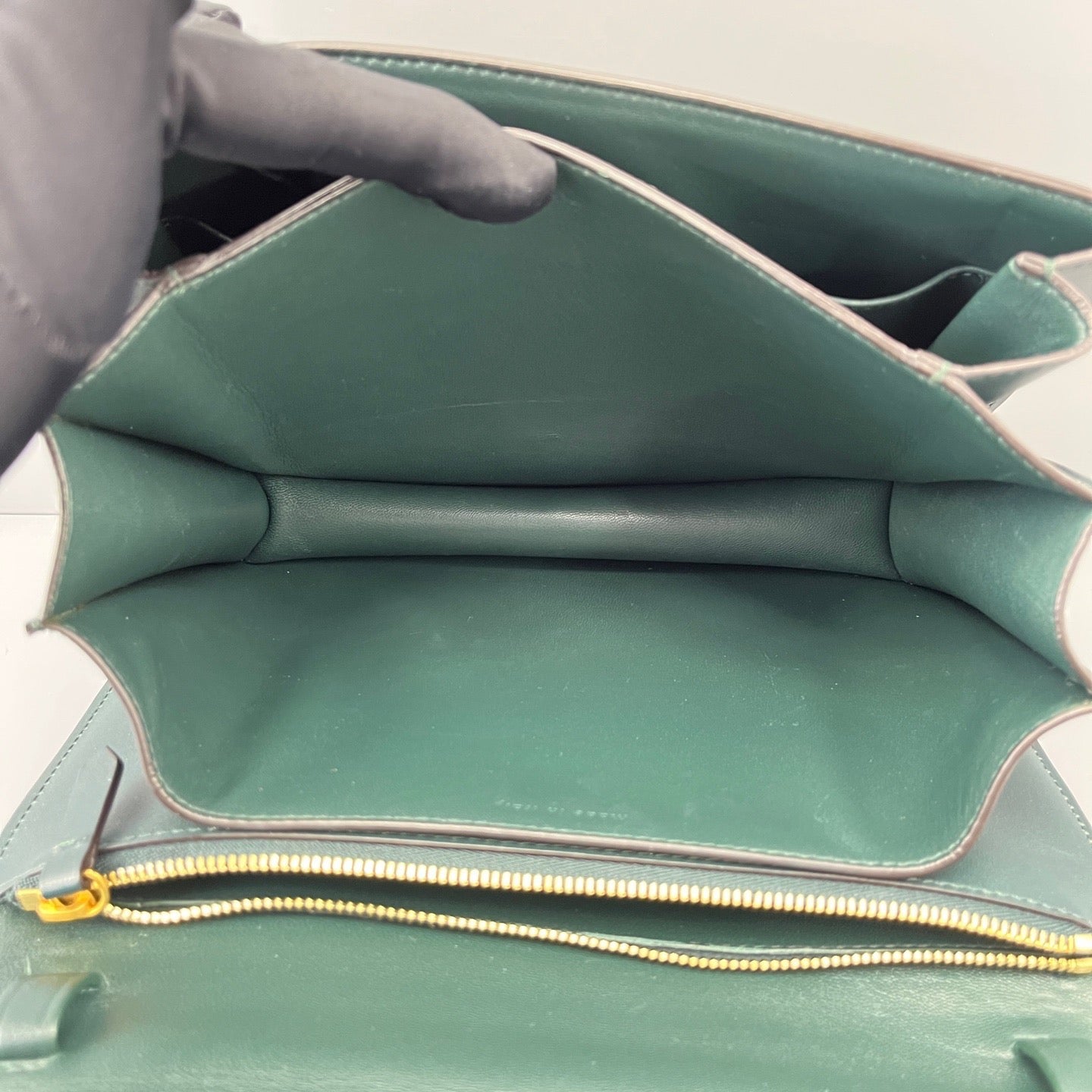 Celine - Box - Leather - Green - (medium)