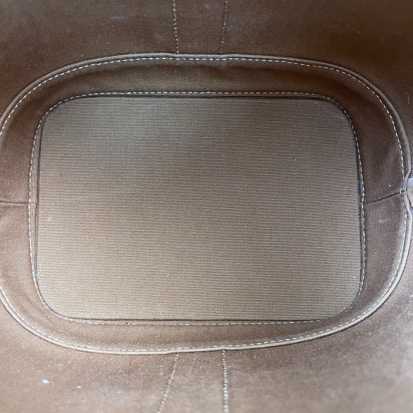 Celine - Bucket Bag - Triomphe coated canvas with leather trim - Brown - (Small)