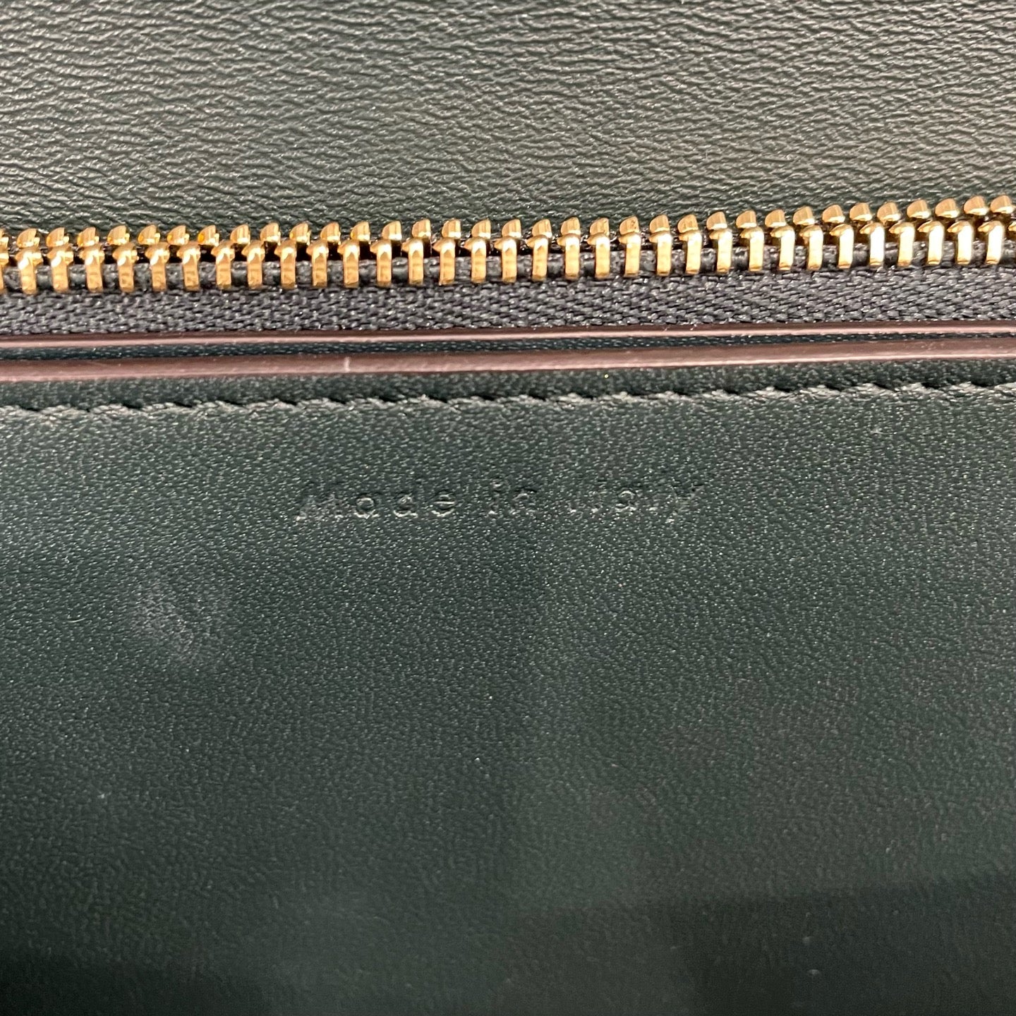 Celine - Classic Box - Leather - Green