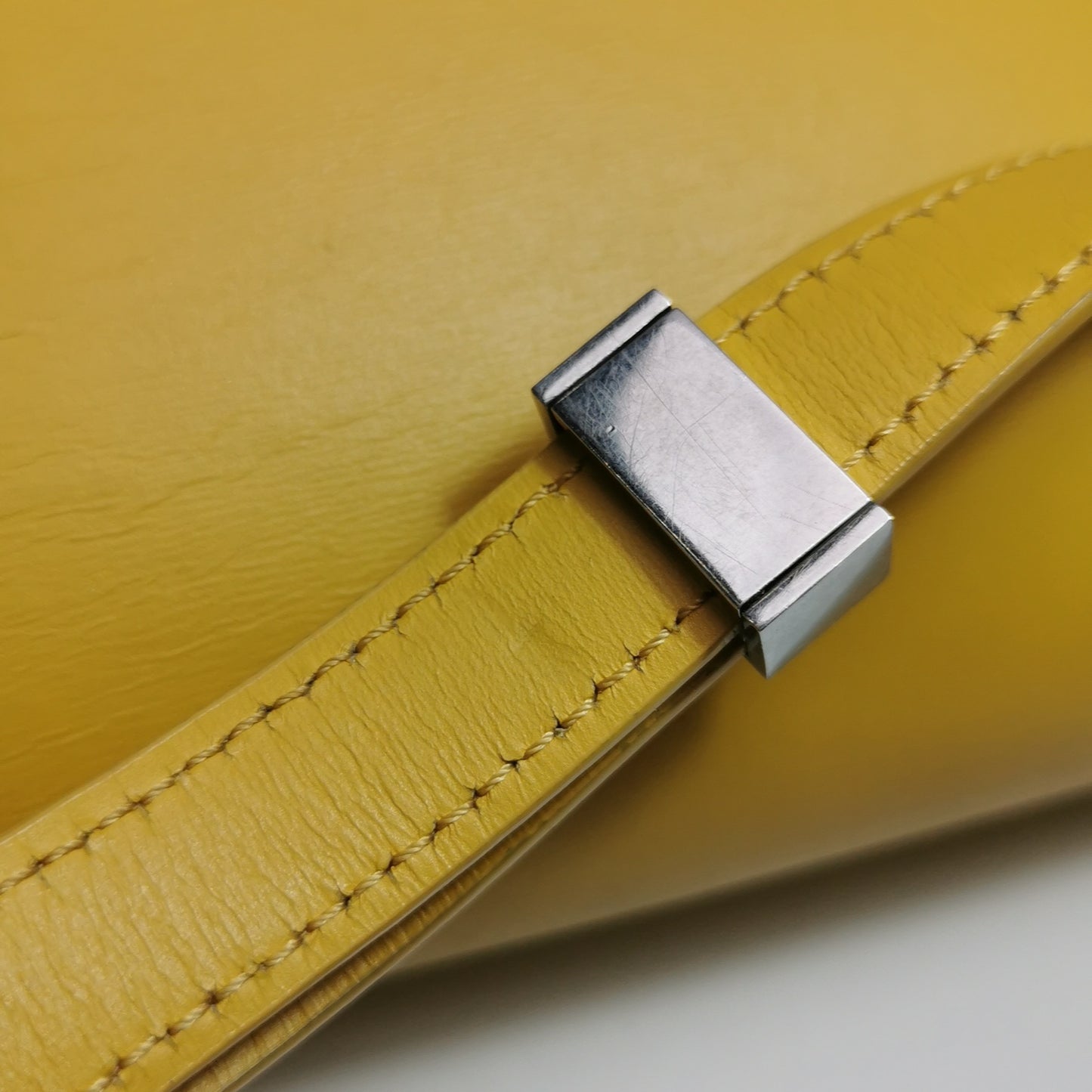 Celine - Classic Box - Leather - Yellow - (medium)