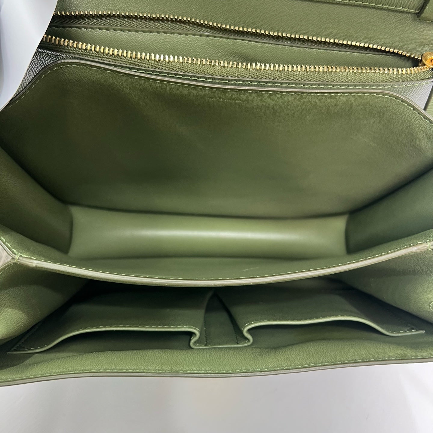 Celine - Classic - Leather - Green - (medium)