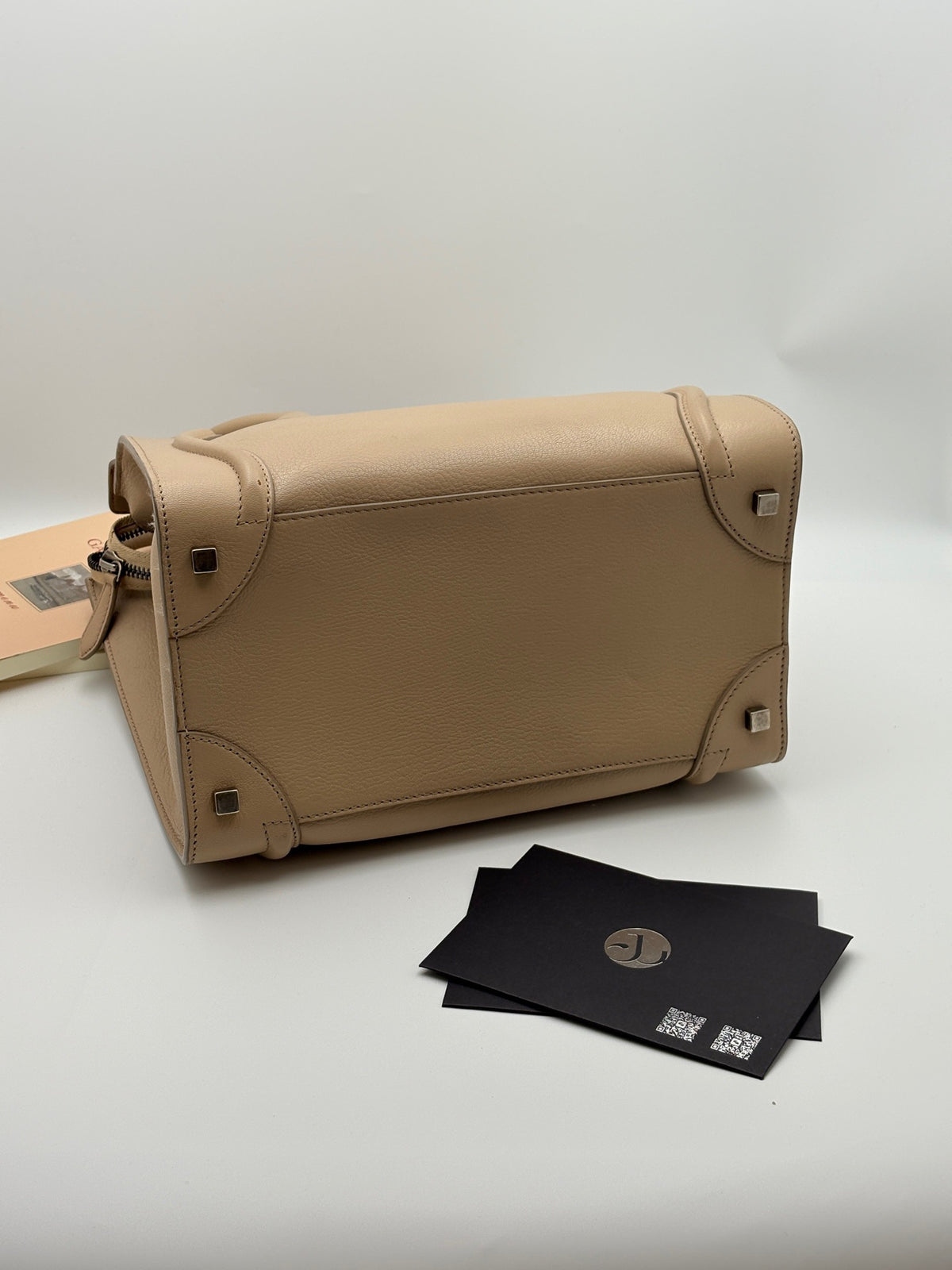 Celine - Luggage - Leather - Beige - (large)