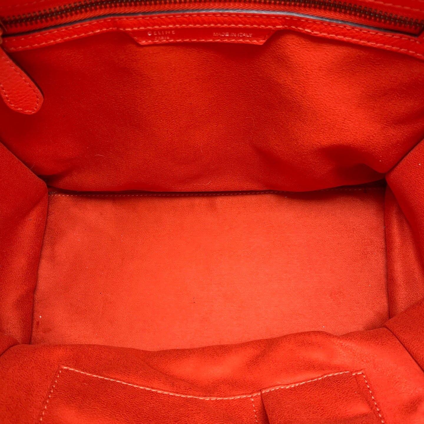Celine - Luggage - Leather - Orange - (medium)