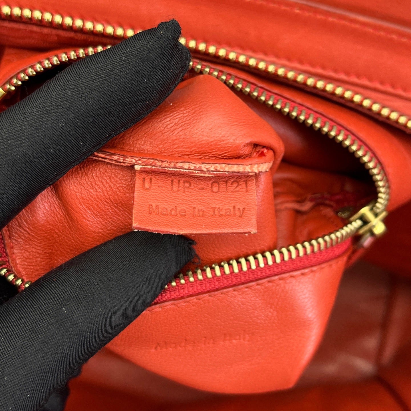 Celine - Luggage - Leather - Orange - (Small)