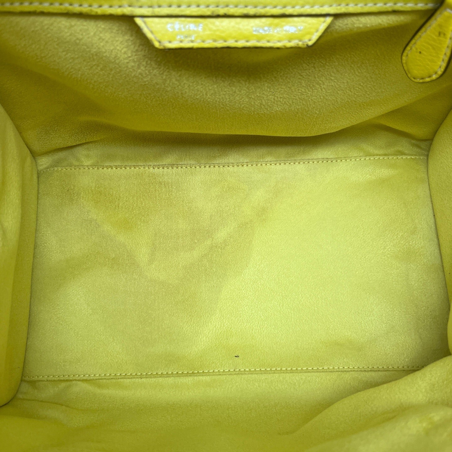 Celine - Luggage - Leather - Yellow - (medium)