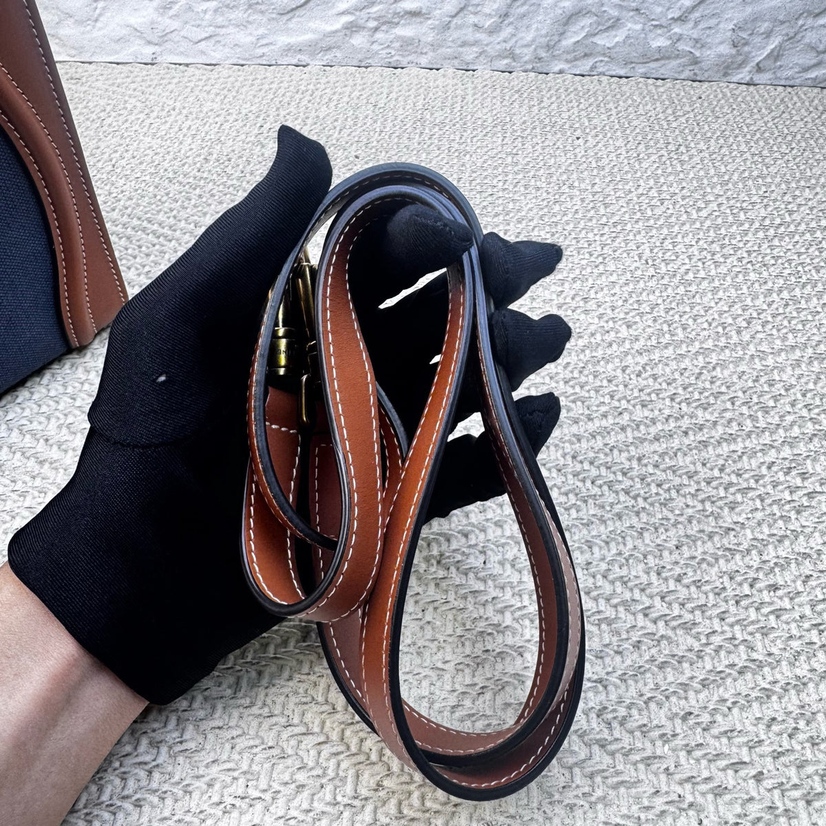Celine - Luggage Nano - Denim - Jeans - Multicolour - (mini)