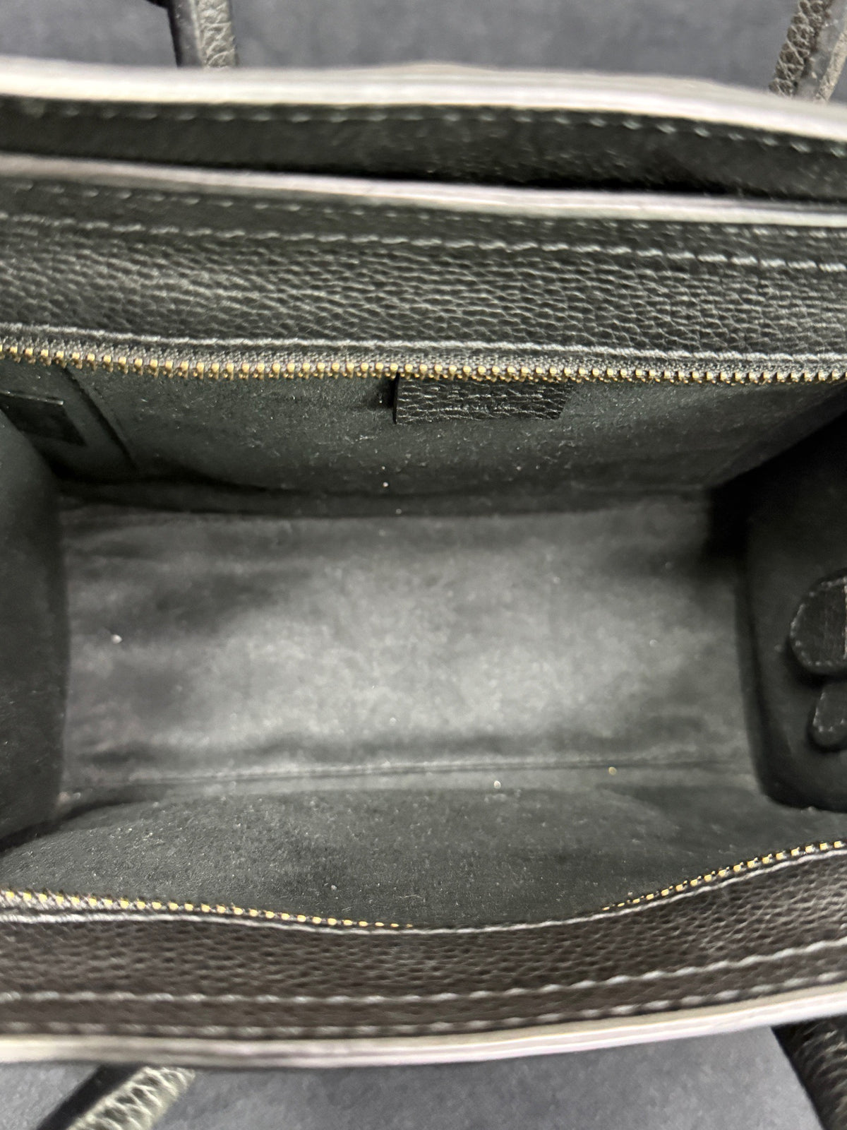 Celine - Luggage Nano - Leather - Black - (mini)