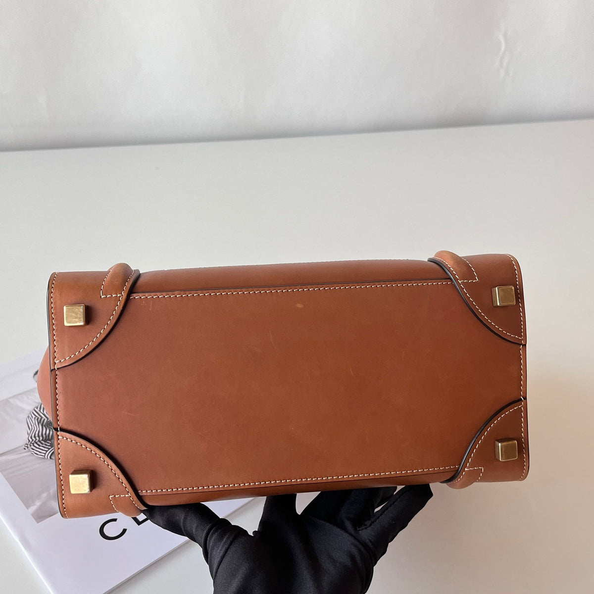 Celine - Luggage small - Leather - Brown - (small)