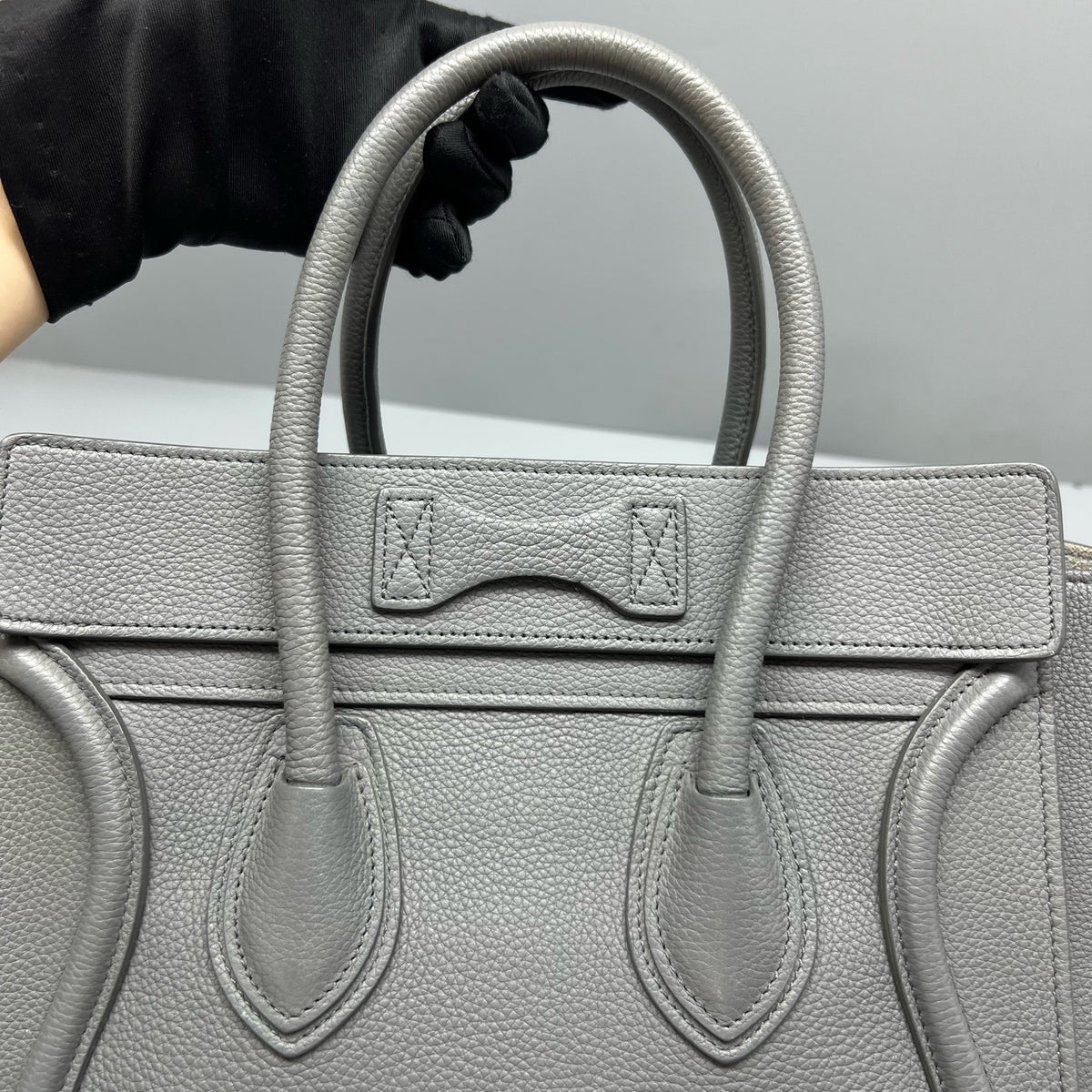 Celine - Luggage Small - Leather - Grey - (small)