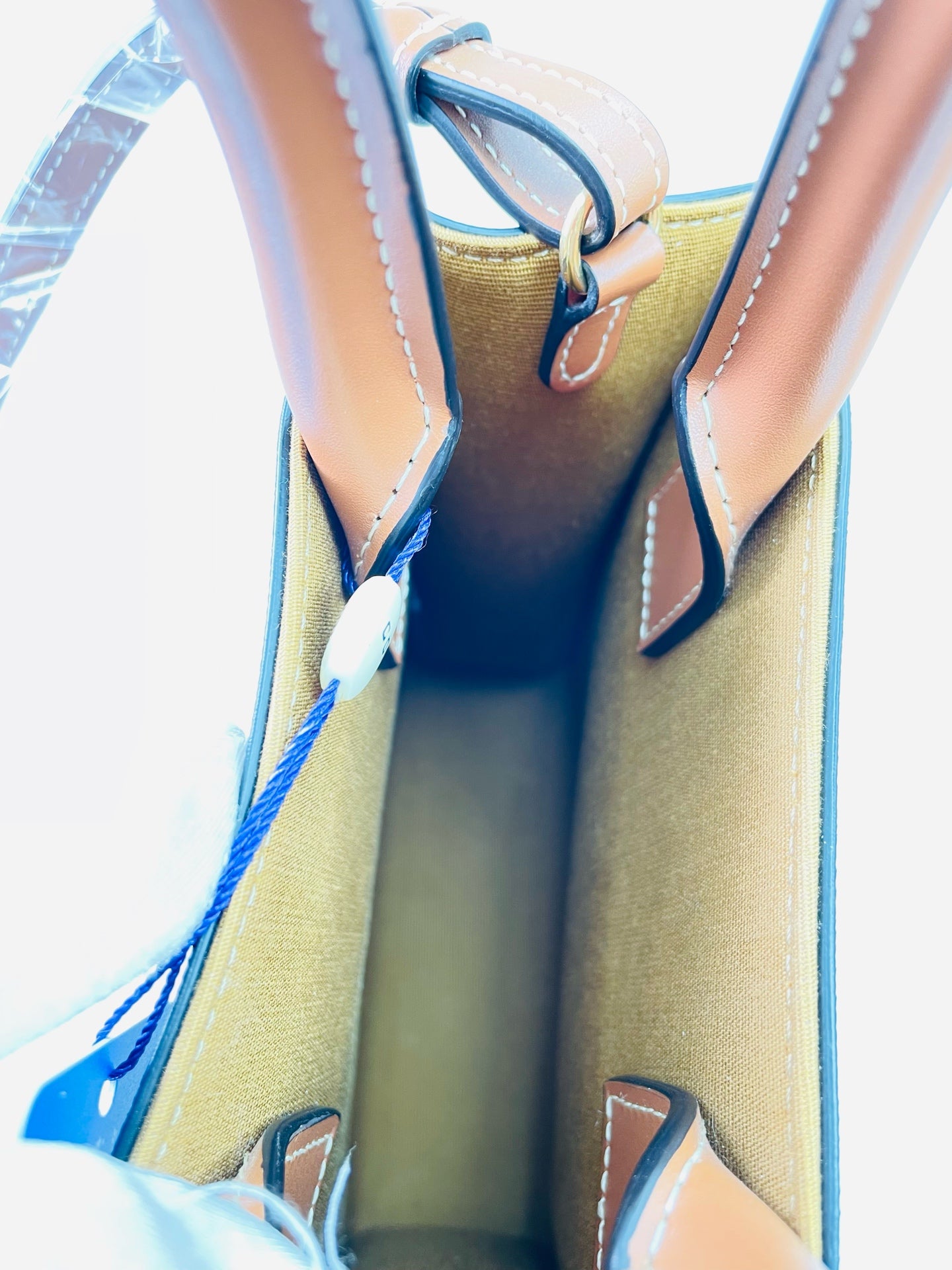 Celine - Mini Cabas Vertical - Synthetic - Brown - (mini)