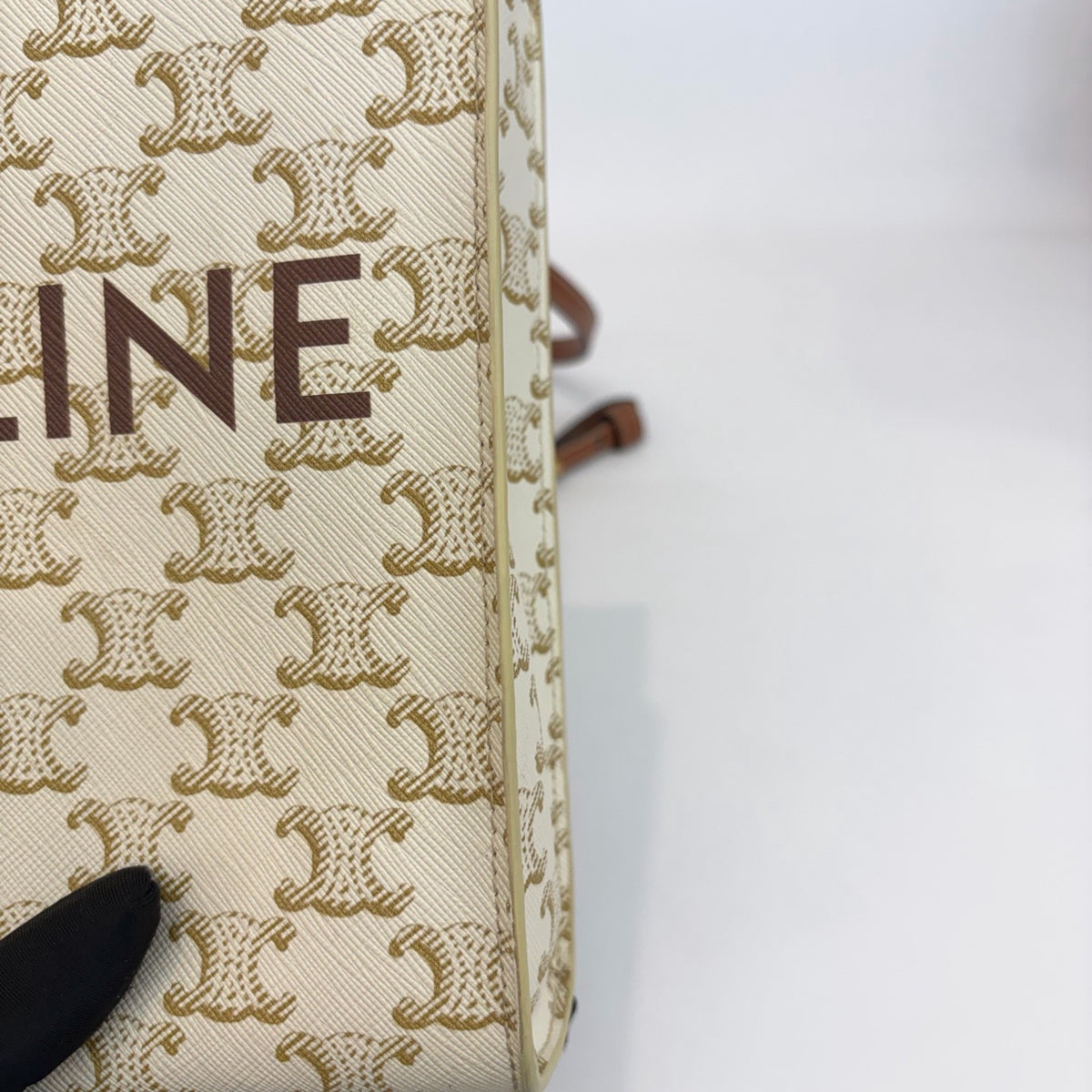 Celine - Mini Vertical Cabas - Synthetic - Beige - (mini)