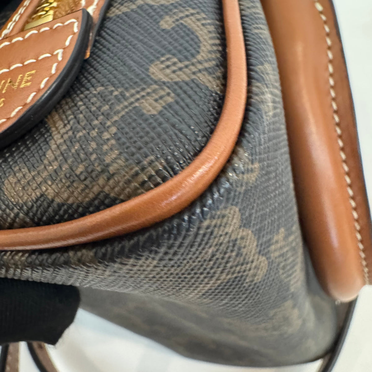 Celine - Nano Cube - Synthetic - Brown - (mini)