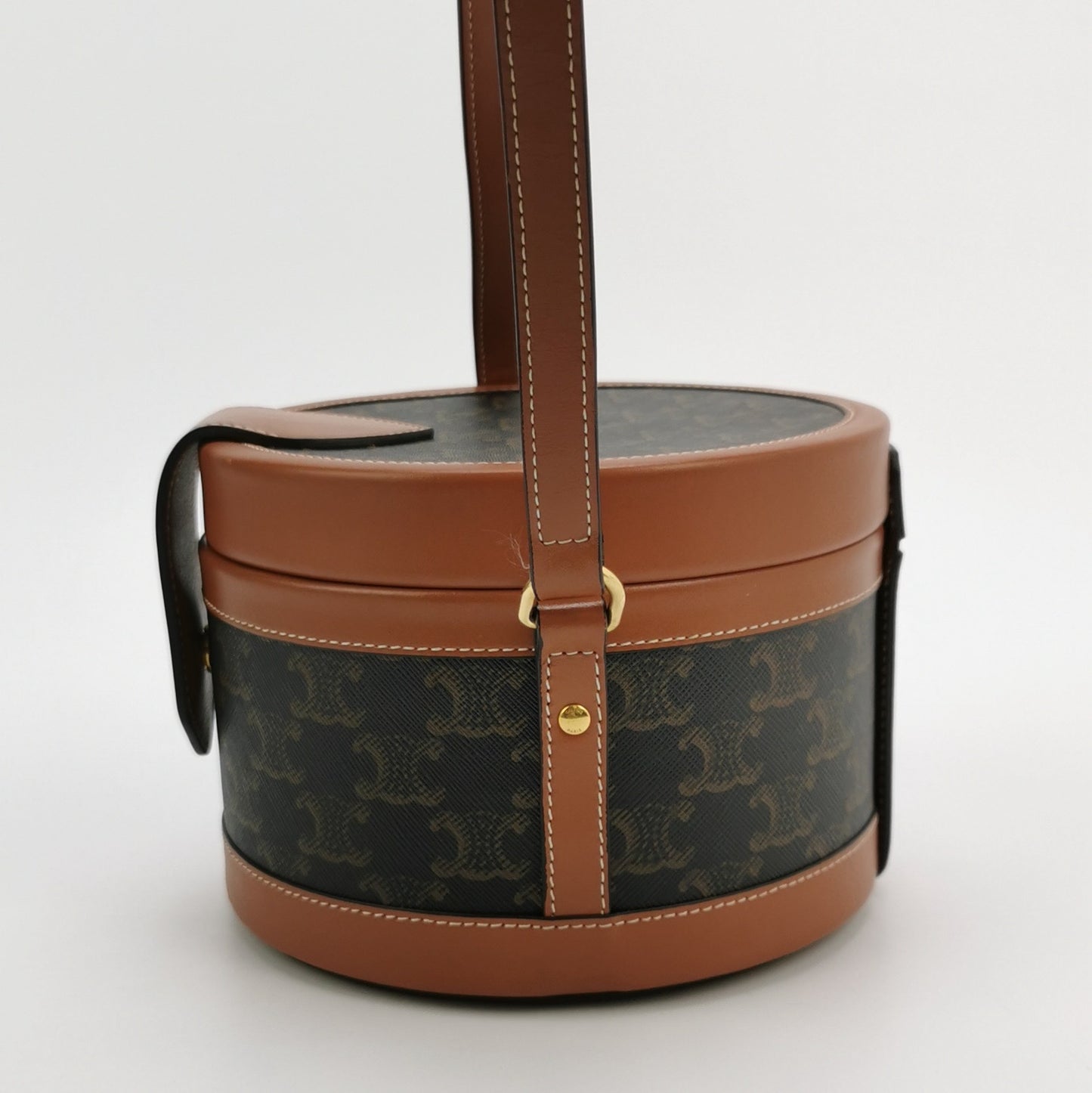Celine - Triomphe - Leather - Brown