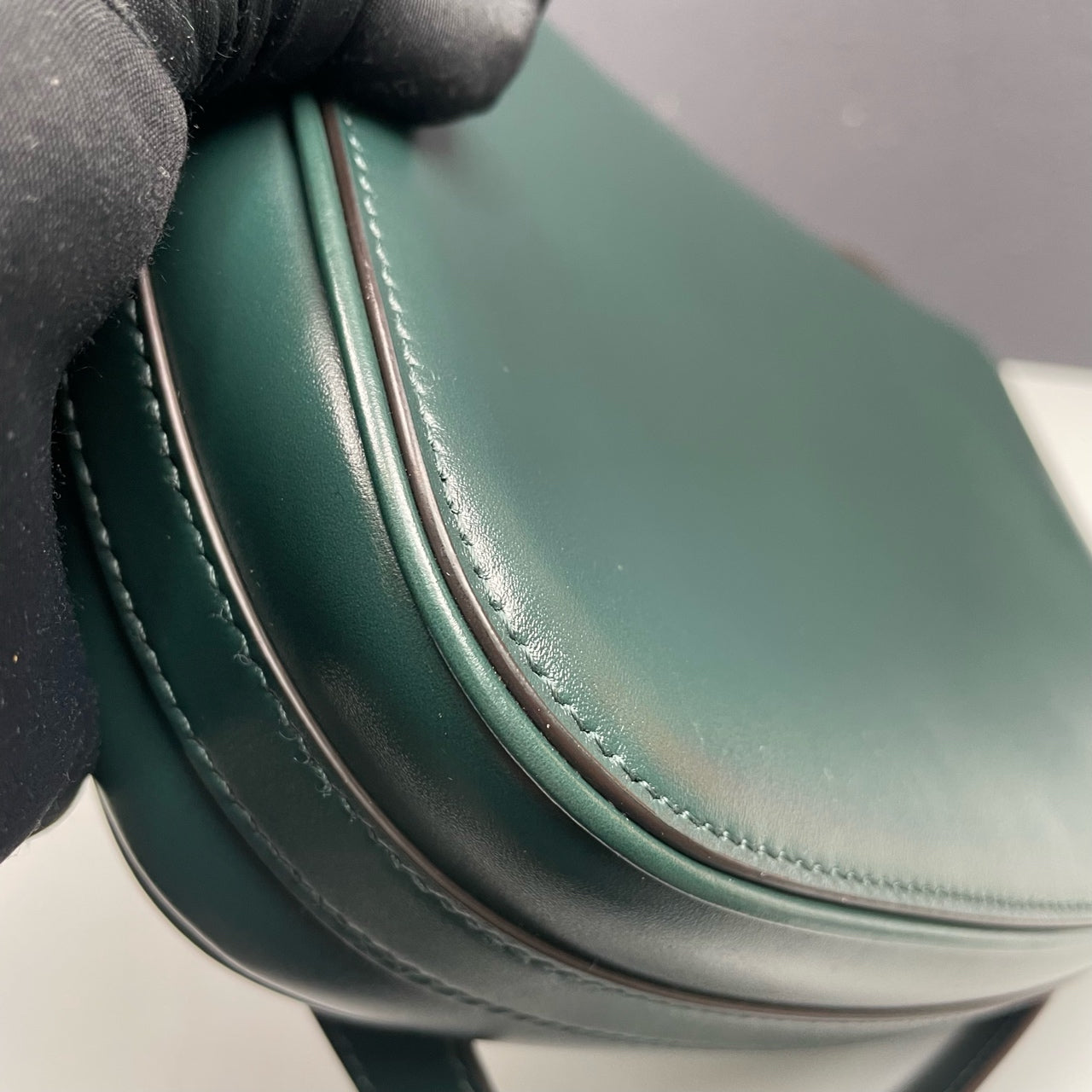 Celine - Triomphe Bag - Leather - Green - (small)